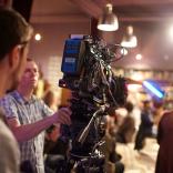 Studio filming Fiction Factory Cardiff Bay South Creative Industries Sector