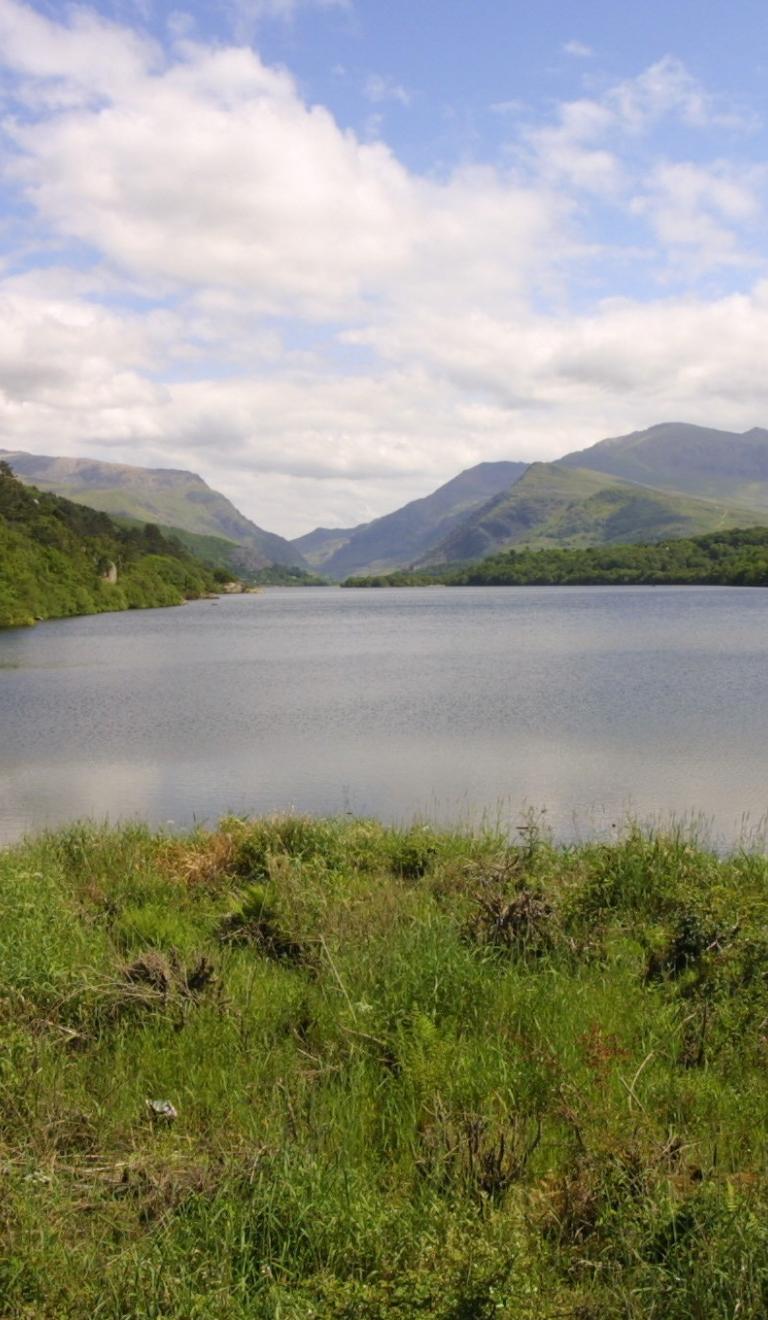 Llyn Padarn is a glacially formed lake in Snowdonia, Gwynedd, North Wales.
